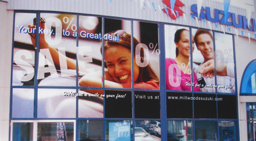 Suzuki Window Graphics